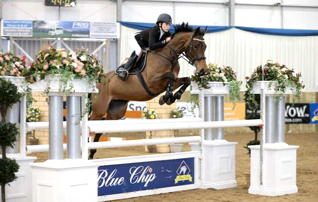 Class 10 WOW Saddlles Star Championship winner Georgia Cabb and Quinara S