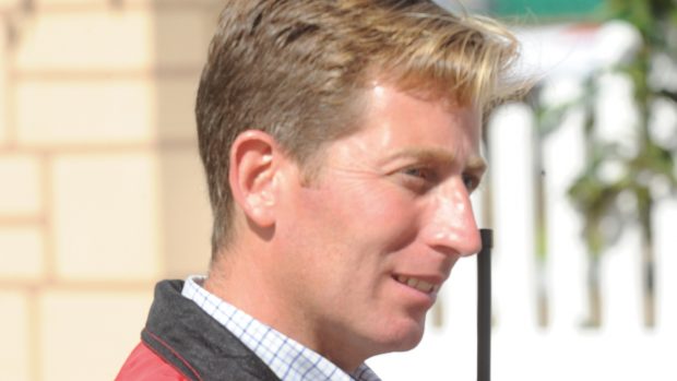 Dressage steward Dan Chapman