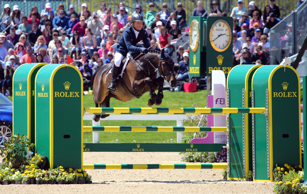 Michael Jung wins Rolex Kentucky William Fox Pitt keeps fourth