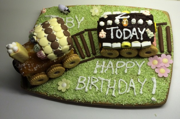 tractor cake