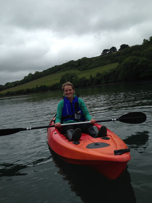 Suz Kayaking