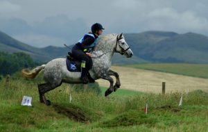 Lorna Holden on Paebal at British Trec Championships