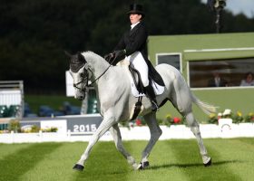 Nana Dalton and Elite Syncopation at Burghley 2015. Picture by Peter Nixon