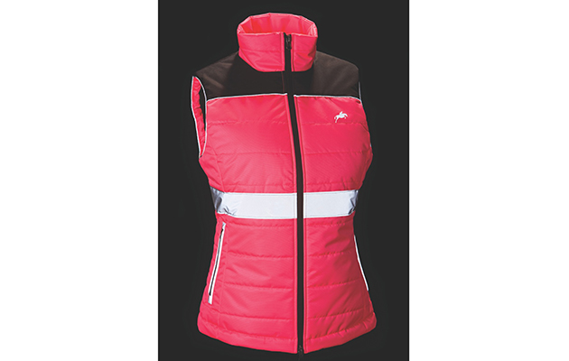 7. HARRY HALL HIGH VIS GILET PINK