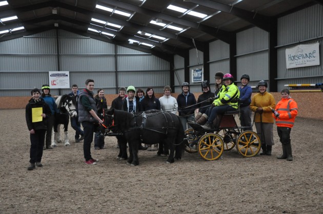 Photo 1 Juniors and novices BDS Mid Wales Training Day