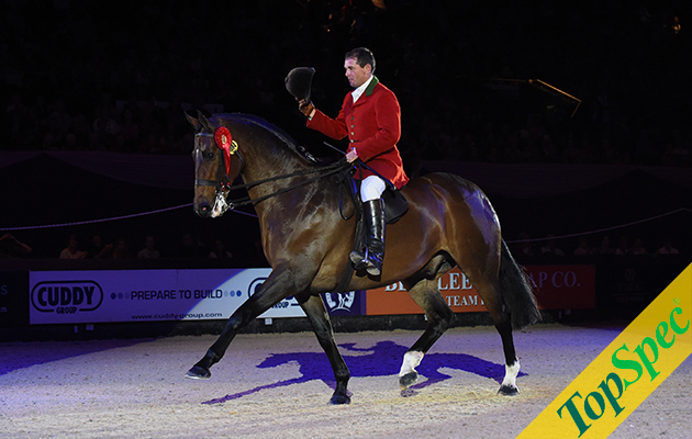 VANTAGE POINT ridden by Robert Walker for Jill Day, Champion in Class 36, TopSpec Show Hunter of the Year Championship, during Horse Of The Year Show at the NEC Birmingham, West Midlands, UK between 07-11th October 2015