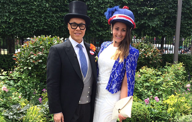 Lucy Conn with Gok Wan #hathairdontcare