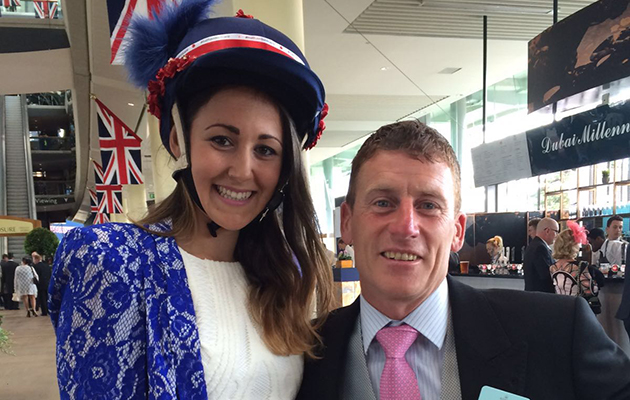 Lucy Conn with Johnny Murtagh #hathairdontcare