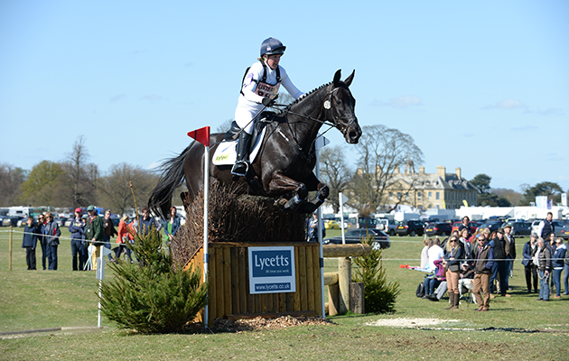 Nicola Wilson riding NGONG HILLS during the Belton Park One Day Event in Belton Park near Grantham in Lincolnshire UK on 18th April 2015