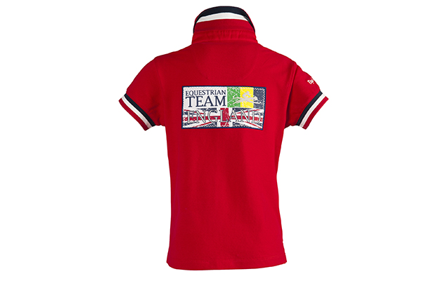 Patriotic products Equi-Theme Country Flag Polo - Back