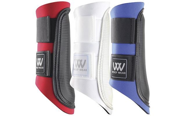 Patriotic products Woof Wear Club Brushing Boots - red white and blue