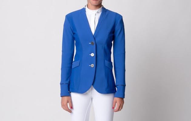 royal blue show jumping jacket