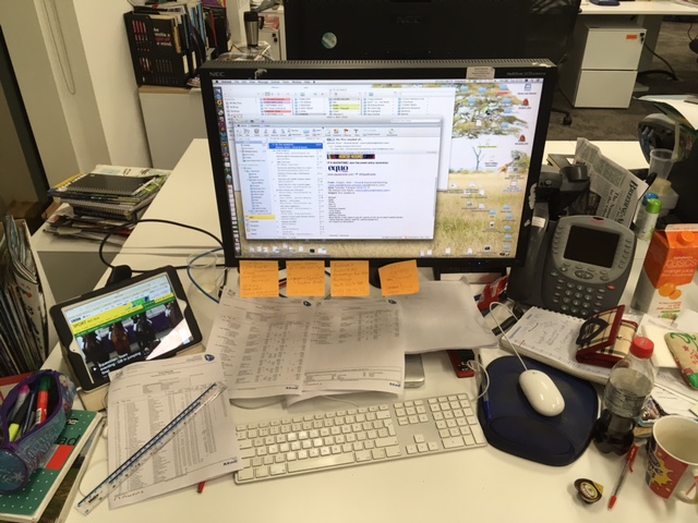 Aimi's desk
