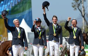 France showjumping team gold Rio