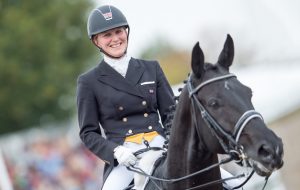 Hayley Watson-Greaves & WG Rubins Nite (206) - Horse Health Grand Prix Freestyle Championship - LeMieux National Dressage Championships 2014 - Stoneleigh Park, Warwickshire, United Kingdom - 21/09/2014 © Jon Stroud Media 2014, all rights reserved