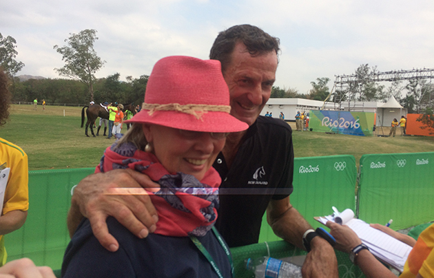 Gabriele Pochhammer and Mark Todd