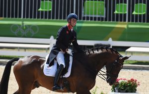 Carl Hester (GBR) riding Nip Tuck at the RIo Olympics