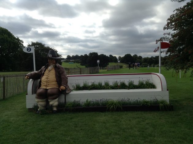 Burghley 2016 fence 2