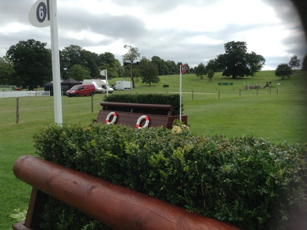 Burghley 2016 fence 6ab