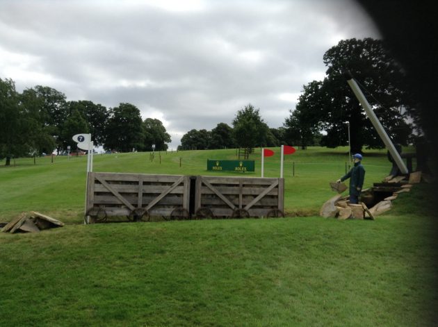 Burghley 2016 fence 7