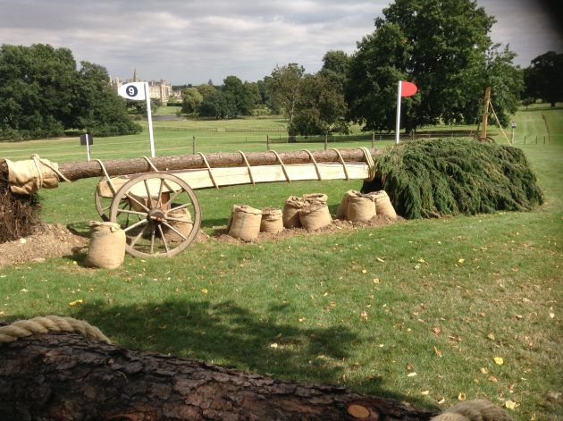 Burghley 2016 fence 9