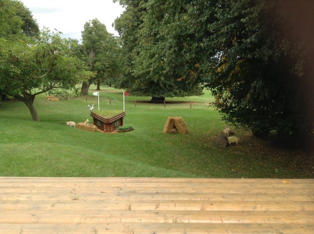 Burghley 2016 fence 14b to c