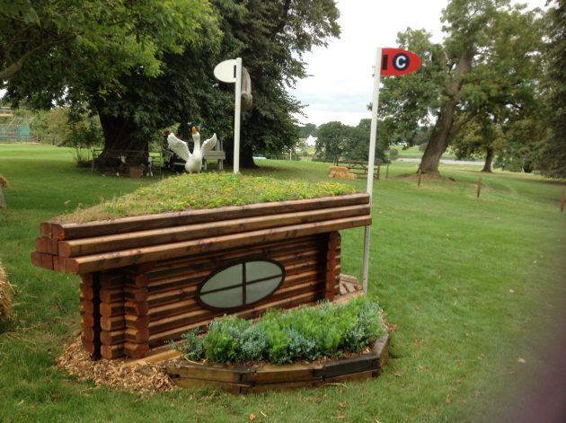 Burghley 2016 fence 14c