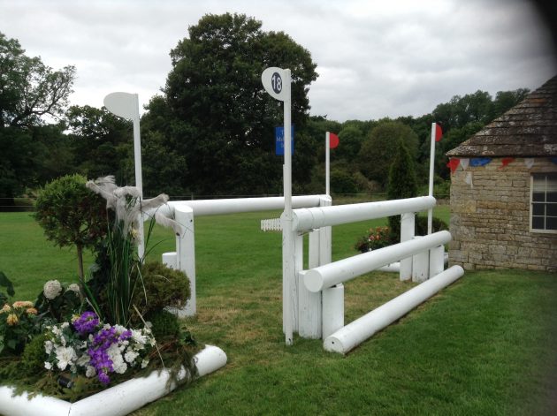 Burghley 2016 fence 18 side