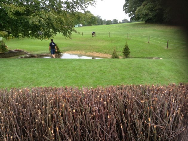 Burghley 2016 Fence 20a view to next