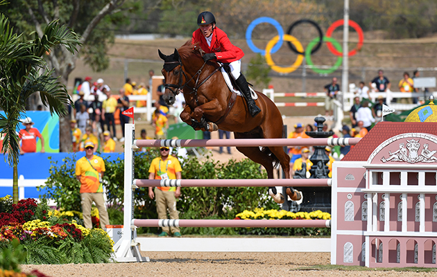 Ludger Beerbaum GER riding Casello during the 2nd Qualifier for the individual Competition and the 1st round of the Team Jumping Competition at the Olympic Equestrian Centre in Deodoro near Rio, Brazil on 16th August 2016