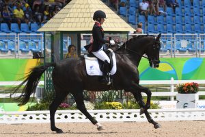 Sophie Wells rides Valerius at the Rio Paralympics