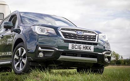 Towing a trailer - driving on uneven terrain