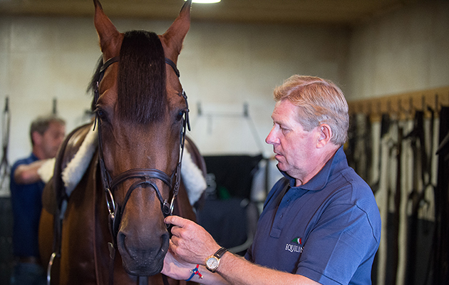 Nick Skelton and Big Star - Shelfield Green, Alcester, Warwickshire, United Kingdom - 01 September 2016