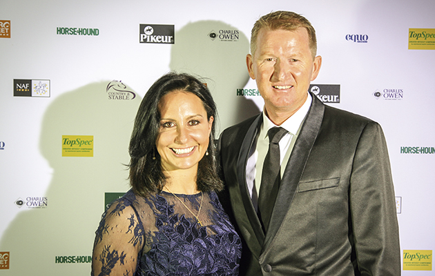 Dressage riders Rebecca and Gareth Hughes