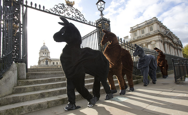 London pantomime horse race 2