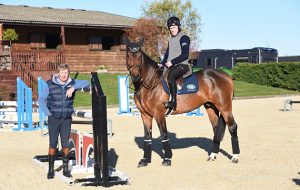 AP McCoy riding Big Star with Nick Skelton