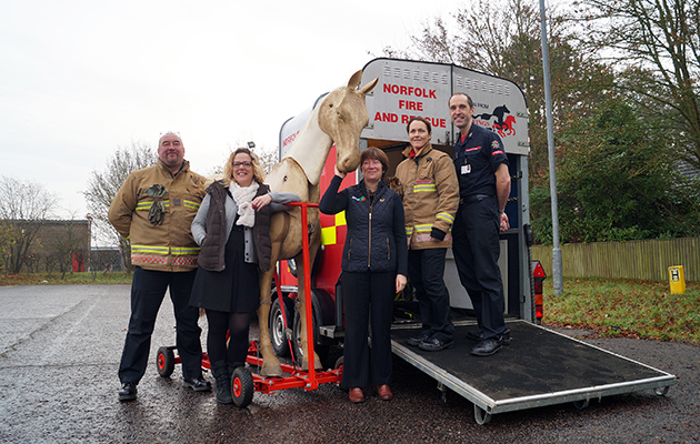fire service model horse