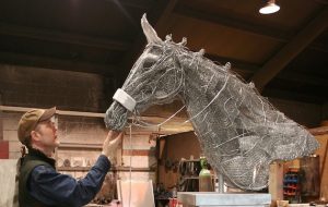 Red Rum sculpture