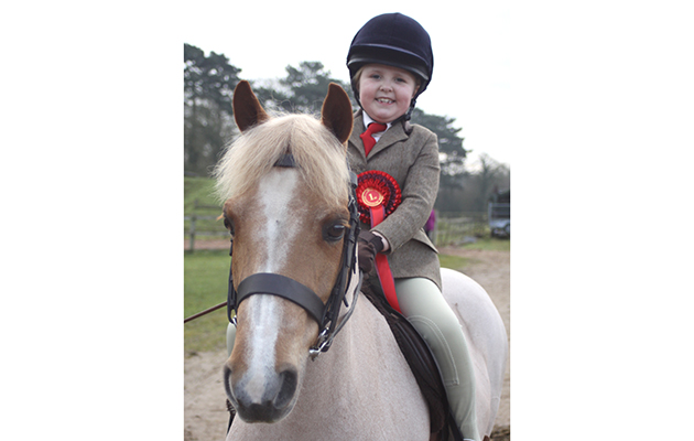 novice mini reserve Runshaw Helfydd (589), rider Chloe Nicklin.