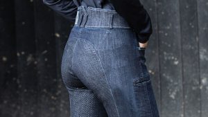 an example of the best denim breeches