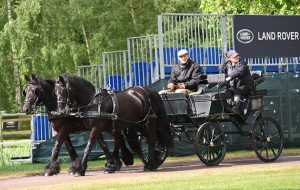 HRH The Duke of Edinburgh at the Royal Windsor Horse Show in the private grounds of Windsor Castle in Windsor in Berkshire in the UK between 10th-14th May 2017