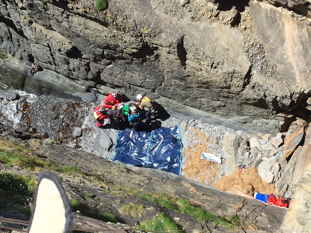 pony cliff rescue