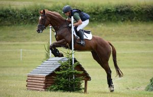 Simon Grieve riding MR FAHRENHEIT III in the CIC ** Section D during Banbury International at Barbury Castle Estate in the village of Rockly, near Marlborough in the county of Wiltshire in the UK on 8th July 2017