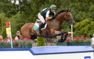 Austin O'Connor (IRL) riding Kilpatrick Knight during the Cross Country phase of the CICO *** at Aachen, Germany on 13 August 2015