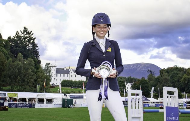 Olympic gold medalist Leslie Law with Shear L'Eau and his Olympic Gold  medal at his farm near Worcester. Leslie Law has been awarded an MBE for  services to equestrian sport in the