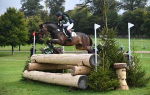 Simon Grieve (GBR) riding EDISON in the cross country phase of the CIC*** 8/9 YO during the Ssangyong Blenheim Palace International Horse Trials near Oxford in Oxfordshire, UK between 17th September 2017