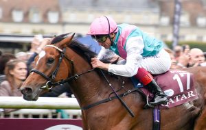 Course 4 Enable Lanfranco Dettori HIPPISME Qatar Prix de l Arc de Triomphe Chantilly 4eme course 01 10 2017 FedericoPestellini PANORAMIC.