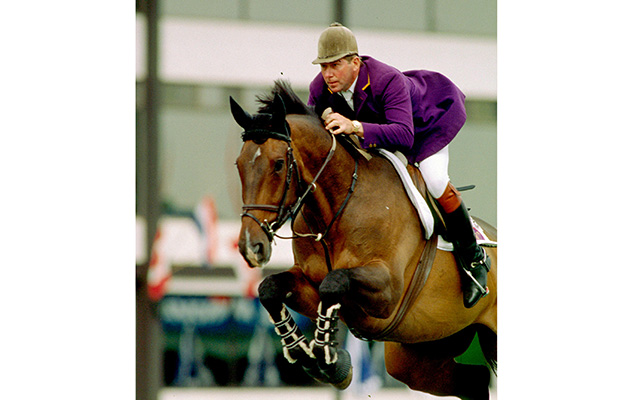 H66NEN CSIO Masters, Spruce Meadows, September 1998, Nick Skelton (GBR) riding Virtual Village Hopes are High