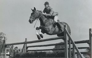 THE ROYAL SHOW - MARION MOULD ON STROLLER 1971