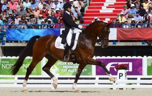 World Equestrian Games dressage freestyle
